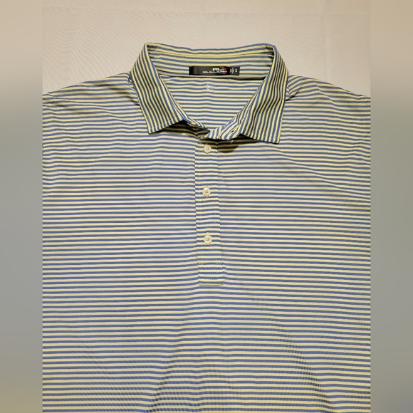 Ralph Lauren Men's RLX Polo Shirt Size XL TG Moisture Wicking Striped - Picture 2 of 12